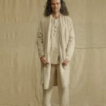 longue veste kimono homme