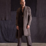 men's long kimono jacket